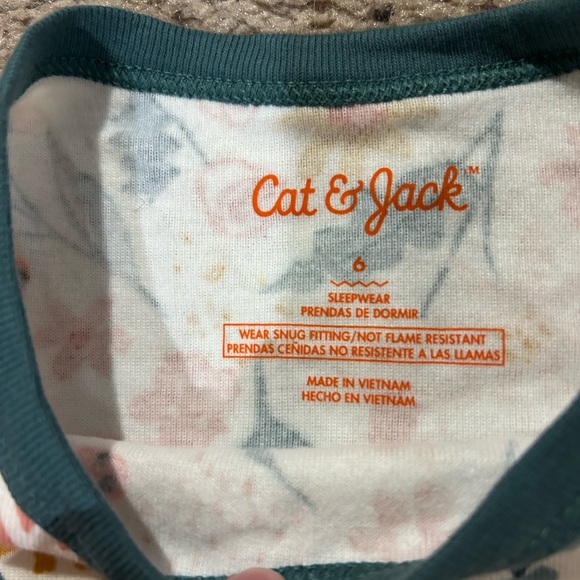 🧸5/$13 NWT Cat & Jack pajama top - Picture 2 of 4